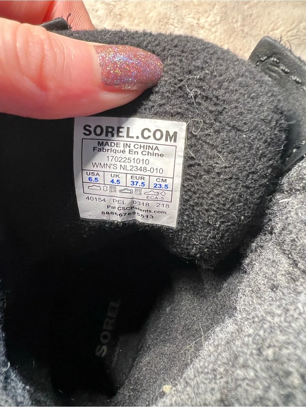 Sorel Women's Slimpack II Lace waterproof boots size 6.5